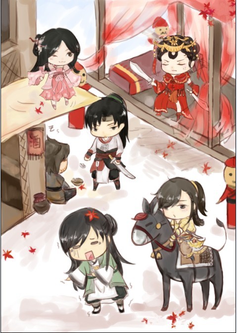 九阴真经选秀季 手绘大赛获奖作品欣赏