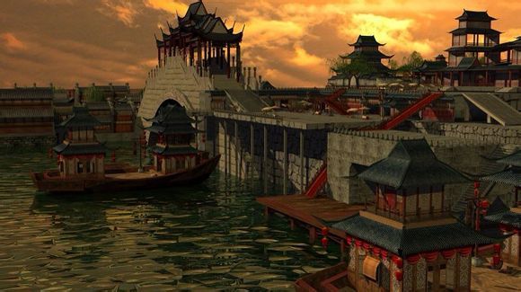 玩家亲手做江南小镇烟雨庄