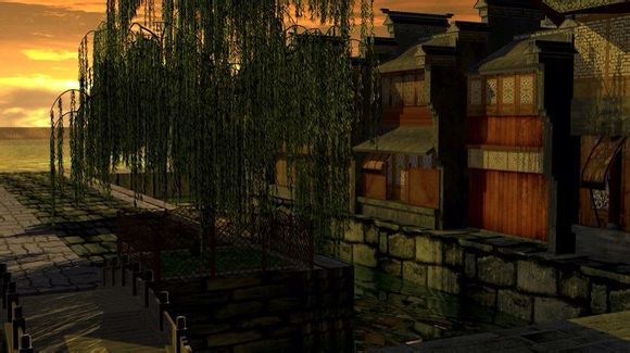 玩家亲手做江南小镇烟雨庄