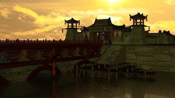 玩家亲手做江南小镇烟雨庄