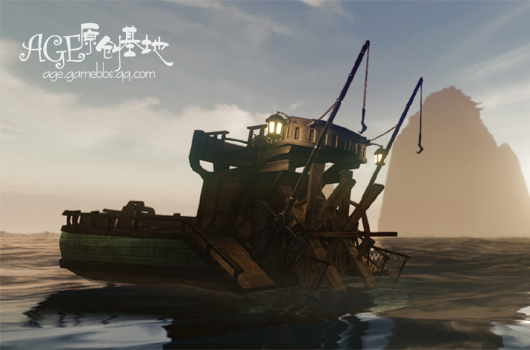 上古世纪渔业船