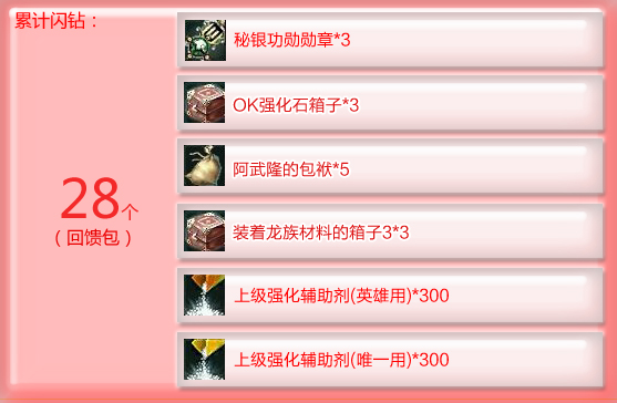 荣耀秘银闪钻兑换 在线白金勋章超值送