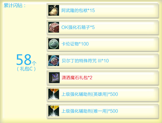 庆新服 闪钻兑好礼塔哈巴塔武器拿回家