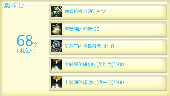 庆新服 闪钻兑好礼塔哈巴塔武器拿回家