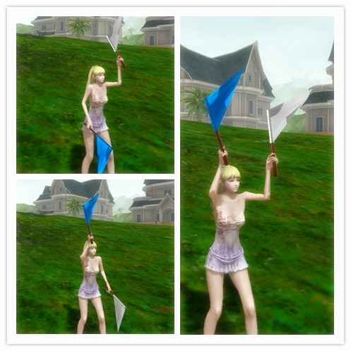 告别单身喝彩只为自己 贸易团增新服饰