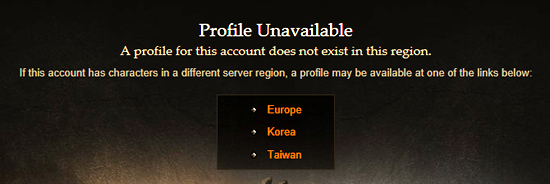 暗黑3美服英雄榜出现部分玩家访问异常