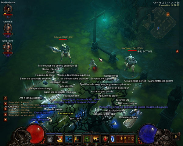 玩家在燃烧的礼拜堂中也有可能掉落物品