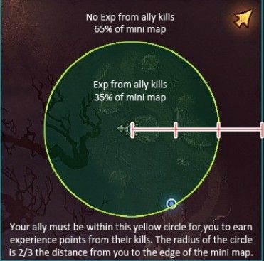 与队友共享游戏资源的距离范围