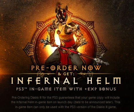 PS3版暗黑破坏神3 - 预购奖励展示