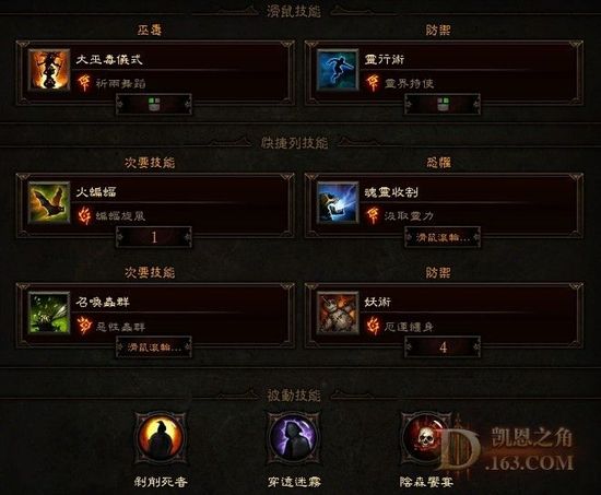 心得：几组巫医火蝙蝠常用Build分享