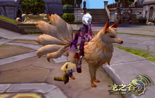 和妲己并肩战斗 新坐骑九尾亮相龙之谷