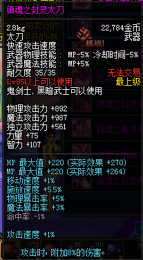 DNF狂战武器排行榜