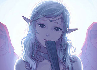 DNF官方插画师博客透露 黑妹全新开场漫画 