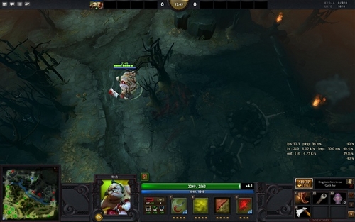 DotA2屠夫攻略 树林阴影系统讲解