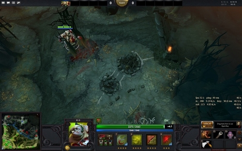 DotA2屠夫攻略 树林阴影系统讲解