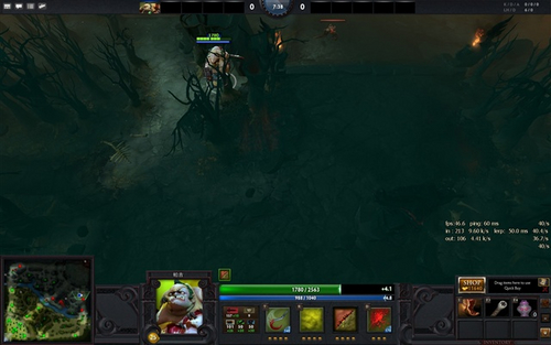 DotA2屠夫攻略 树林阴影系统讲解