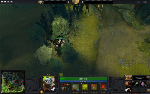 DotA2屠夫攻略 树林阴影系统讲解