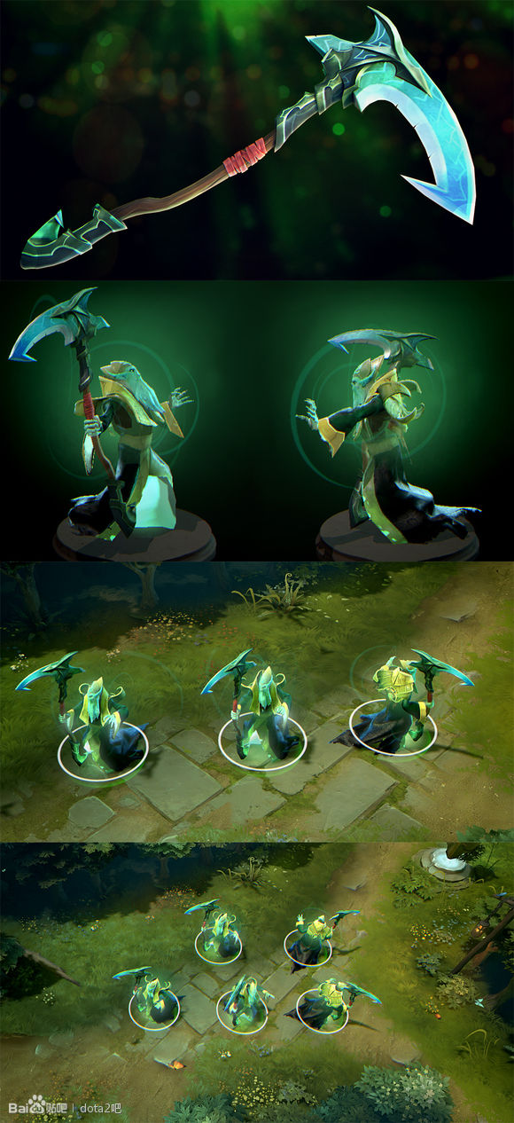 DOTA2死灵法师NEC装备饰品