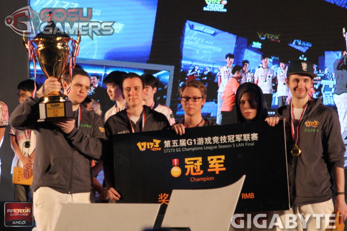 Alliance, champions!