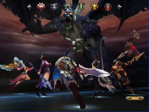 刚进入游戏，可先看各大宗派的展示