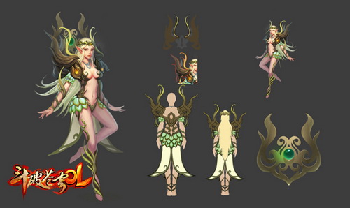 毒手药王女装示意图