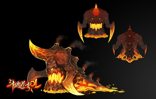 诞生于熔岩之中的岩浆兽