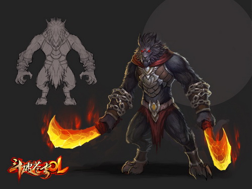 狼人是不折不扣的战斗机器