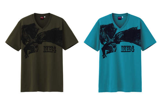 魔物猎人4 x UNIQLO 看看我双腿之间的古龙(被拖走) 魔物猎人4 x UNIQLO 看看我双腿之间的古龙(被拖走)