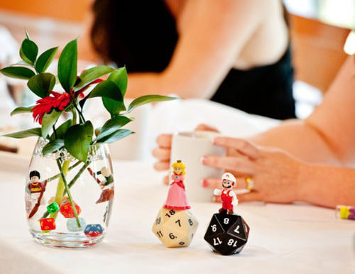 俏皮玛利欧主题婚礼　宅性之中不失典雅?