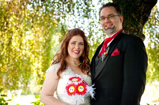 俏皮玛利欧主题婚礼　宅性之中不失典雅?