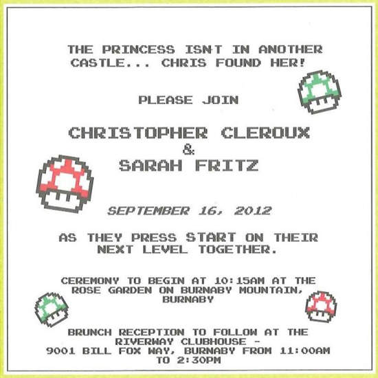 俏皮玛利欧主题婚礼　宅性之中不失典雅?