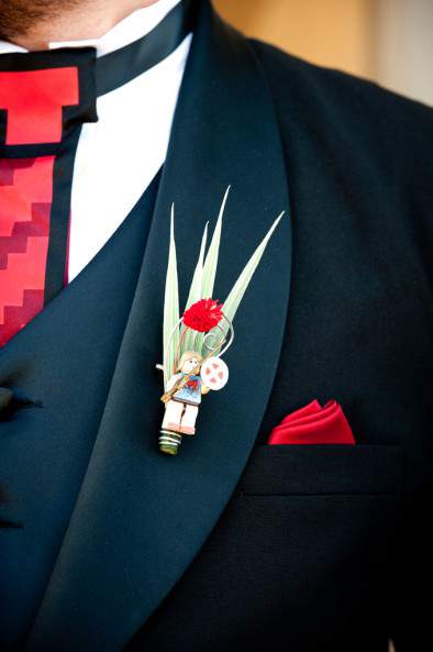 俏皮玛利欧主题婚礼　宅性之中不失典雅?