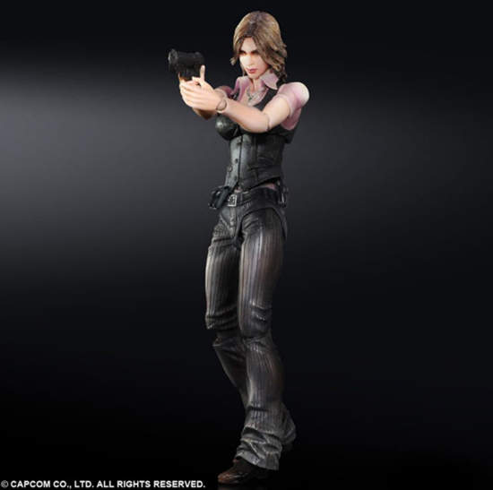 《生化危机6》里昂＆海莲娜模型　可动式的薪水都很高（？）