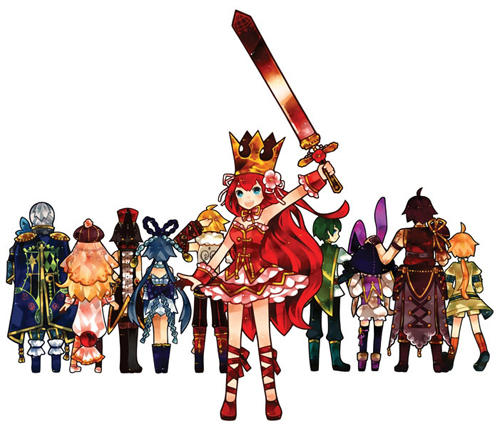 《阿卡迪亚斯的战姬》一姬当千可爱横向卷轴战斗 《阿卡迪亚斯的战姬》一姬当千可爱横向卷轴战斗