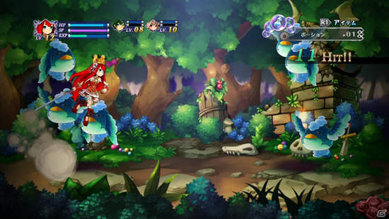 《阿卡迪亚斯的战姬》一姬当千可爱横向卷轴战斗