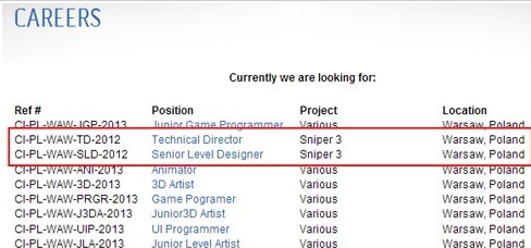《狙击手：幽灵战士2》续作《狙击手3》即将到来？