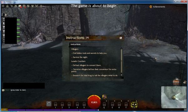 激战2万圣节小游戏心得：如何在躲猫猫游戏中拿高分