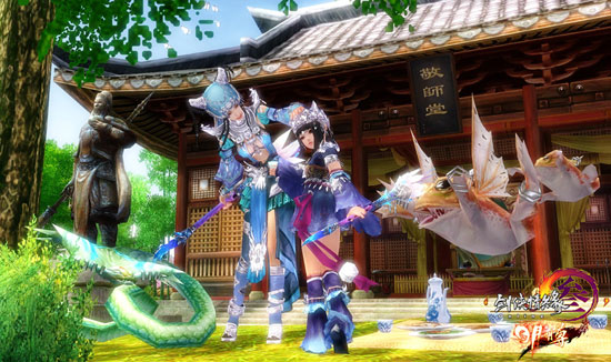 剑3新春版31日开放 神秘事件即将发布