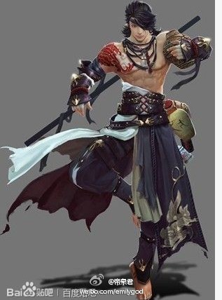 《剑网3》安史之乱丐帮人物3D实体效果