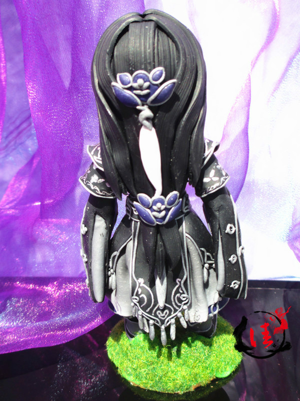 剑网3软陶作品之《破军花哥剑茗炮姐》