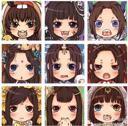 剑网3定国套熊孩子系列 乱啃东西的萌萝莉