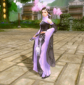 剑网3各门派全体型待机动作gif图盘点_剑网3待机动作,gif图_17173剑网