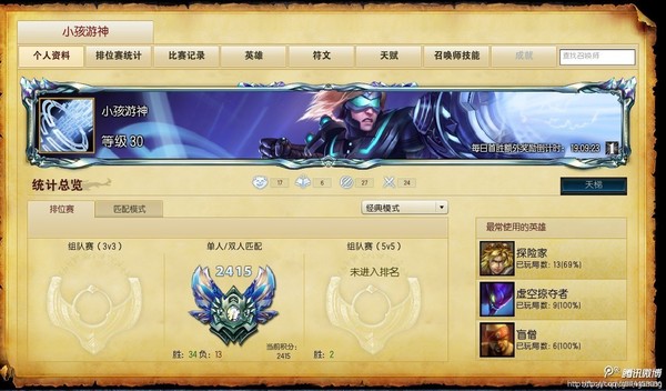 专访小孩游神：G联赛目标是冠军