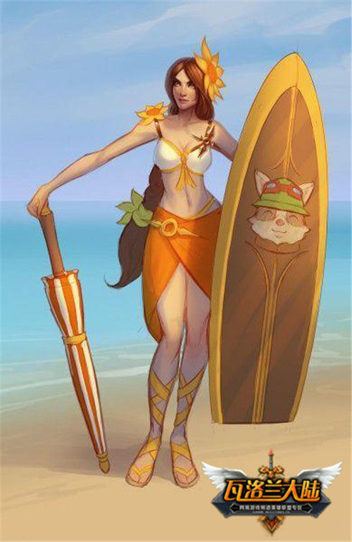 玩家不满蕾欧娜无比基尼装 LOL设计师有话要说