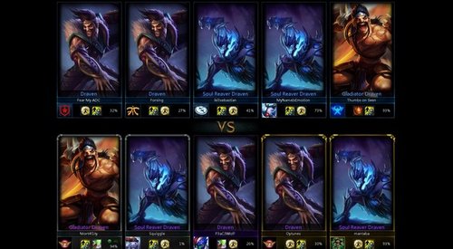 英雄联盟十个相同的英雄对战模式修改方法