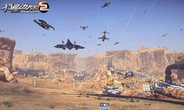 海量图片 《行星边际2》空中**完整首秀