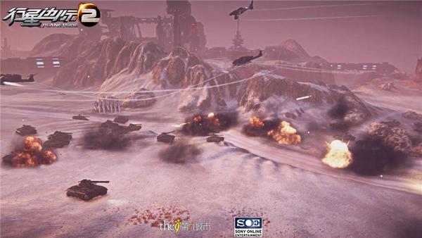 陆空配合 《行星边际2》现代战争策略