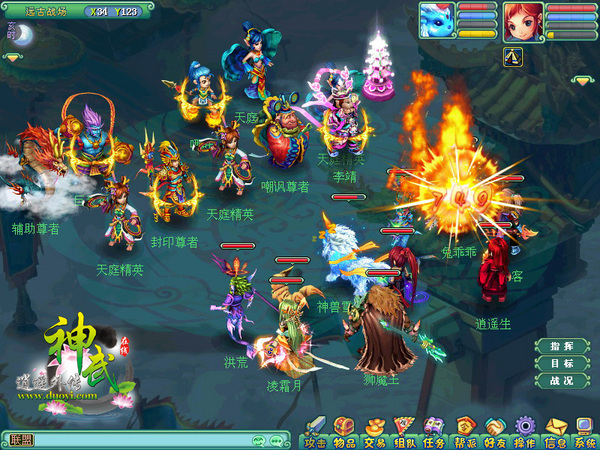 《神武》大闹天宫千人拆塔,智慧比拼谁更胜一筹