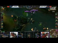 WCG2013总决赛LOL半决赛：WE vs OMG 第一场