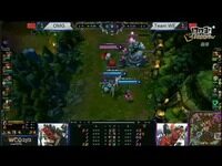 WCG2013总决赛LOL半决赛：WE vs OMG 第三场